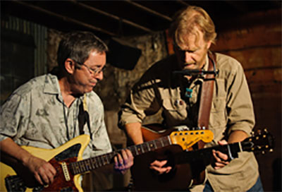 Terry Buffalo Ware with Bob Livingston WoodyFest 2013